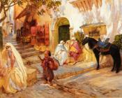 A Street in Algeria - 费德里科·亚瑟·布里奇曼